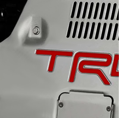 Premium Vinyl Letter Decal for 2016-2023 Tacoma TRD Pro Skid Plate -Black, Red..