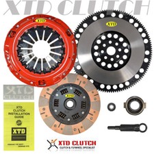 Dual Friction Clutch Flywheel Kit For Wrx Impreza Legacy Baja 2.5l Ej255 5spd