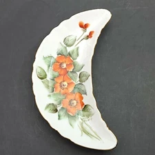 Vintage Hand Painted June Flary Bed Side Dresser Dish Signed