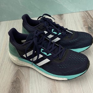navy adidas shoes womens