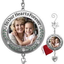 2025 Memorial Christmas Ornament - in Our Hearts Forever - Remembrance #2750