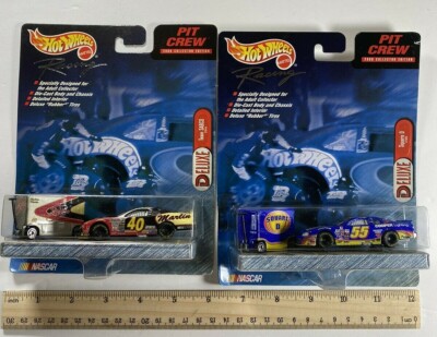 Hot Wheels Racing Pit Crew 2000 Collect. Nascar #55 Square D  #40 Team Sabco NIB
