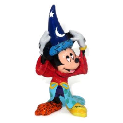 Disney Romero Britto Pop Art Sorcerer Mickey Mouse Fantasia Figurine Mini 4''