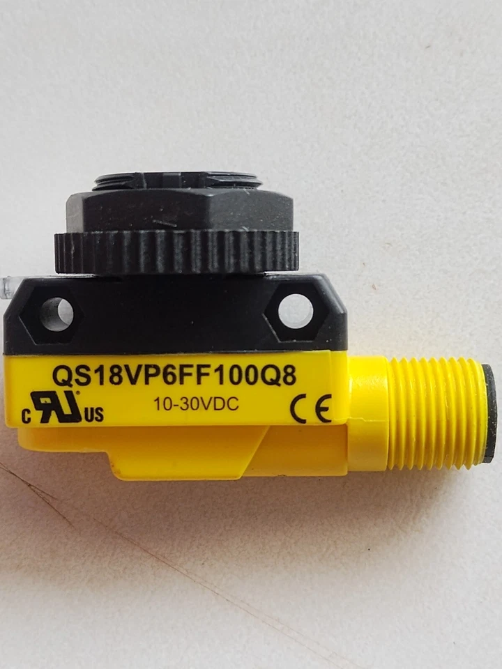 (1 PAIR) Banner QS18VP6FF100Q8 Photoelectric Switch Sensor. - Image 2 of 4