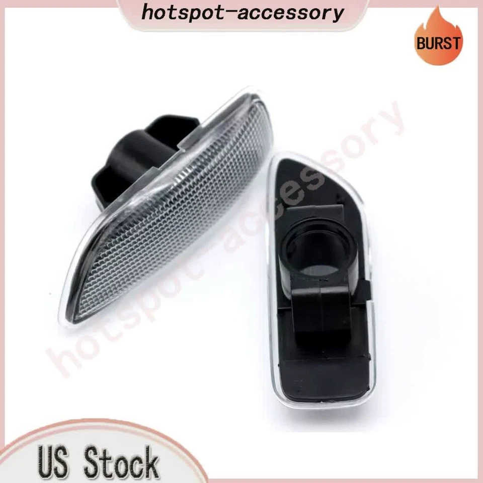 Luz de señalización lateral izquierda+derecha para VOLVO S60 V70 S80 XC90 parachoques señal de giro Foto 4 de 4