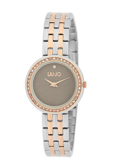 Orologio Liu Jo Donna Solo Tempo Acciaio Precius Silver Rose Luxury TLJ1603