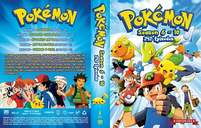 Dvd Pokémon Box Todas As Temporadas Dublado Completo(36dvds) em