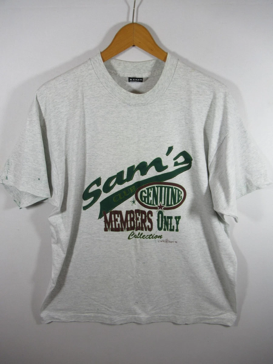 Vintage 90s Sam s Club Members Only T Shirt Men XL 1993