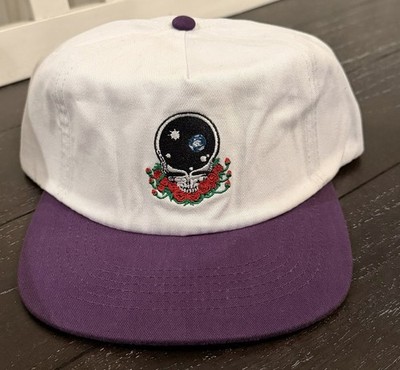 Teton Gravity Research X Grateful Dead Space Steal Your Face Snap Back Nwt Hat