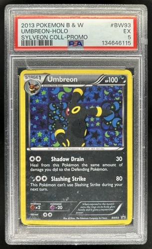 2013 Pokemon BW Black Star Promos Umbreon #BW93 PSA 5