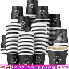 1000 Disposable Espresso Cups Leakproof Paper Hot Cold Use Lightweight