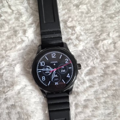 Fossil Smartwatch Q Marshal schwarz