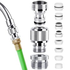 Faucet Quick Adapter Connector with Aerator,Sink Faucet to Shower Hose/Garden