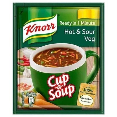 Knorr Cup-a-Soup Instant Soup 10g each (Pack of 20) Quick & Easy Instant Snack