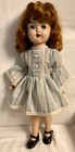VINTAGE "ROBERTA" DOLL?, UNMARKED, 17" WALKER, HARD PLASTIC, RED HAIR, BLUE EYES — photo 2