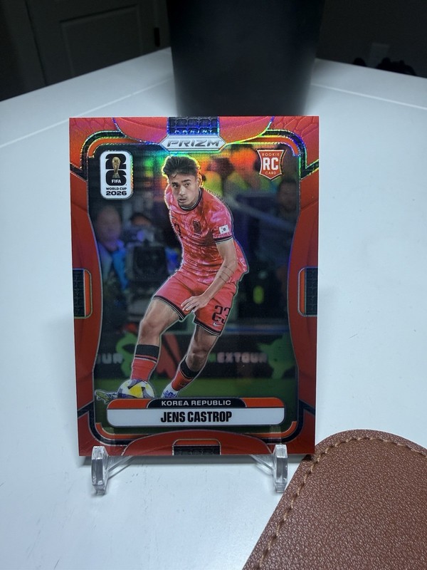 JENS CASTROP 2026 PRIZM FIFA WORLD CUP RED Prizm ROOKIE 23/50 #280