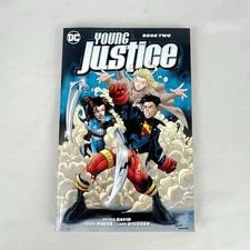Young Justice Book Two by Peter David Paperback 2018 Superboy Robin Impulse