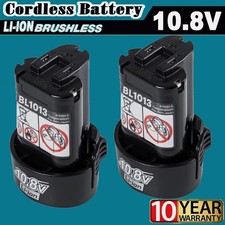 2X 10.8V Genuine Battery for Makita BL1013 Li-ion BL1014 194550-6 LCT203 4.8AH