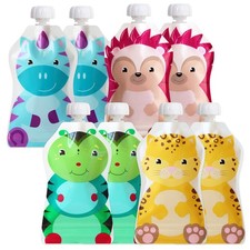 ChooMee Reusable Baby Food Pouches BPA Free 5 Fl Oz Pack of 8 , FreshSquad
