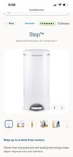 New Munchkin Diaper Pail Takes Arm Hammer Odor Control