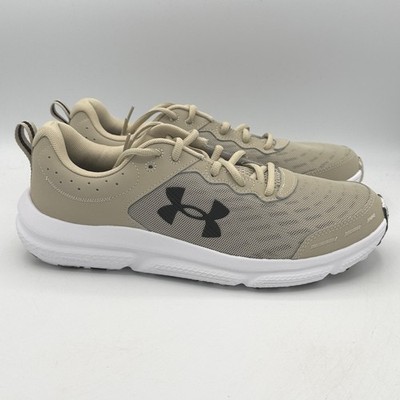 Under Armour Charged Assert 10 Shoes Mens Sz 11 Brown Tan Running 3026175-289