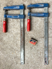 2 x Vintage ETC 400 x 120 mm F-CLAMP, Vice - Woodwork, Carpentry
