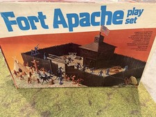 Marx Fort Apache Stockade With Original Box