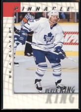 Derek King 1997-98 Pinnacle Be a Player Toronto Maple Leafs #40