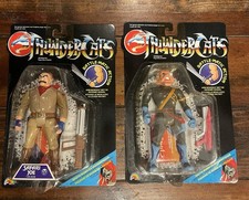 1986 LJN Thundercats Vintage  Safari Joe And Captain Shiner MOC
