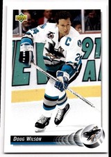 1992-93 Upper Deck Doug Wilson San Jose Sharks #150