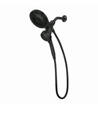 MOEN Attract With Magnetix 6-Spray 6.75 Dual Wall Mount Fixed Handheld Shower