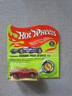 Hot Wheels Redline 1969 Ford Mk IV Carded/Blister Grand Prix USA Red Protector