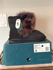 EMU Australia Stinger Mini Lava, Water Resistant Boot, Midnight, Size 6, BNIB