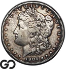 1904-S Morgan Silver Dollar Coin *Significant San Francisco Date* Lower Mintage