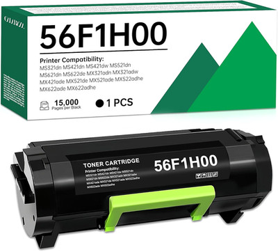 56F1H00 Black Toner Cartridge for Lexmark MS & MX Series Laser Printers (1 Pack)