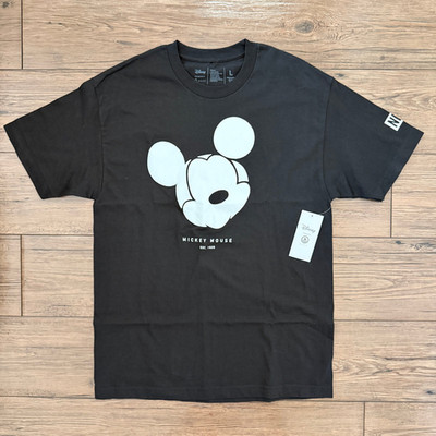 Disney x Neff Mickey Mouse Graphic Limited Tee Black Mens Large NWT