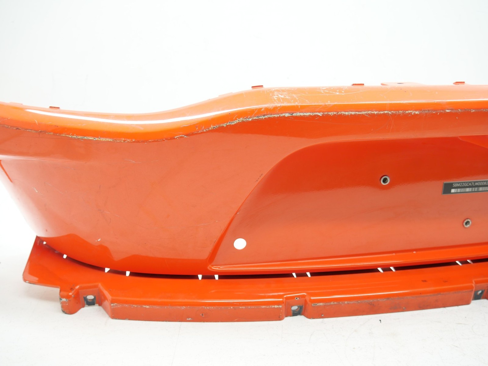 Used Rear Bumper Cover Panel Assembly Helios Orange 2020-2023 Mclaren GT OEM