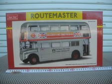 1 24 Double Decker London Bus Diecast Metal Mini Car New