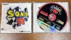 Sega Saturn Sonic R Video Video Game Tested Working
