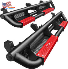 Running Boards Compatible with 2007-2018 Jeep Wrangler JK Unlimited JKU 4 Door