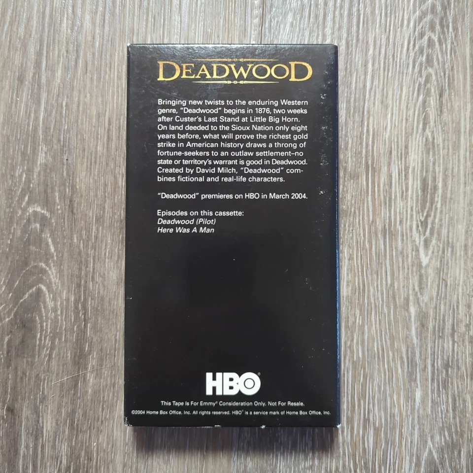 HBO Deadwood VHS - Image 3 of 3