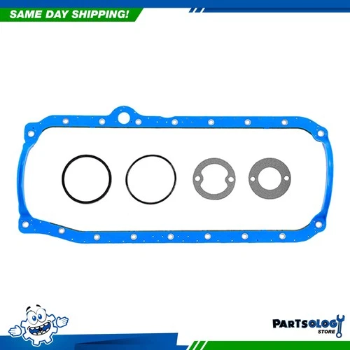 DNJ PG3103 Oil Pan Gasket Set For 86-02 AM General Hummer 4.3L-5.7L V8 OHV 16v