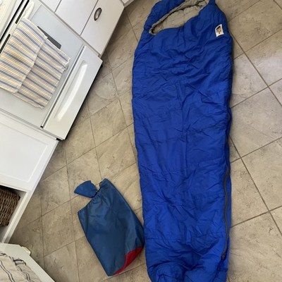 The North Face  Cat's Meow Polarguard Sleeping Bag & bag