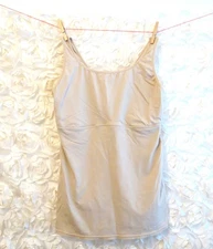 Flexees By Maidenform Fat Free Dressing Nude Tank Women’s XL Shapewear 2866