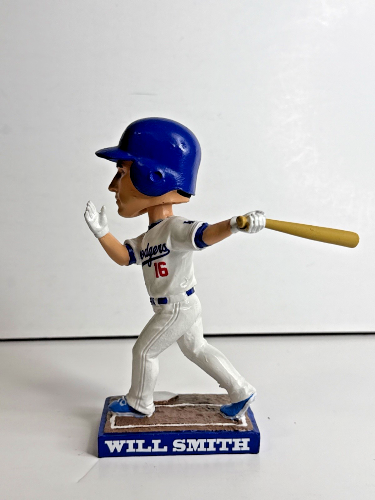 Will Smith Autographed Signed Los Angeles Dodgers Custom Bobblehead Dodgers PSA Fanatics 