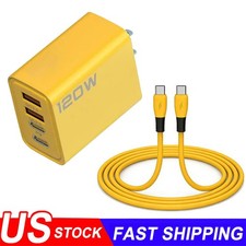 120W Fast USB Type C Charging Wall Charger For Google Pixel 10a/10 Pro XL/10 Pro