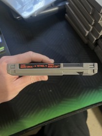 Nintendo NES Super Mario Bros / Tetris / Nintendo World Cup Cartridge Only P56