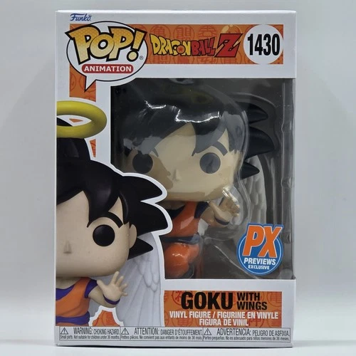 Funko Pop! Animation Dragonball Z Goku with Wings #1430 PX Previews Exclusive