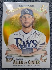 2021 TOPPS CHROME ALLEN & GINTER KEVIN KIERMAIER GOLD REFRACTOR#246#D42/50