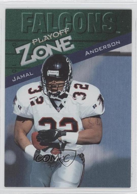 1997 Playoff Zone Jamal Anderson #64 0m5
